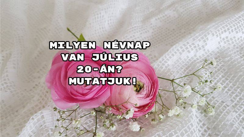 Milyen N Vnap Van J Lius N Mutatjuk