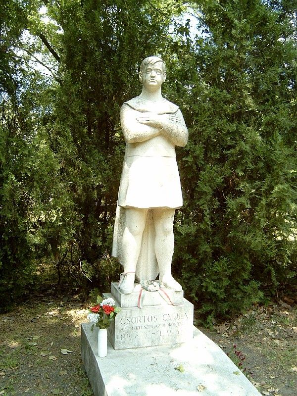 Így néz ki Csortos Gyula síremléke