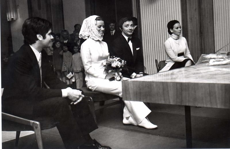 45 éve együtt! Íme Aradszky László esküvői fotója