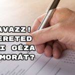 Szavazz! Szereted Hofi Géza humorát?