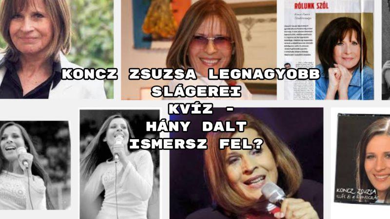 Érkeznek a legnagyobb Koncz Zsuzsa slágerek.