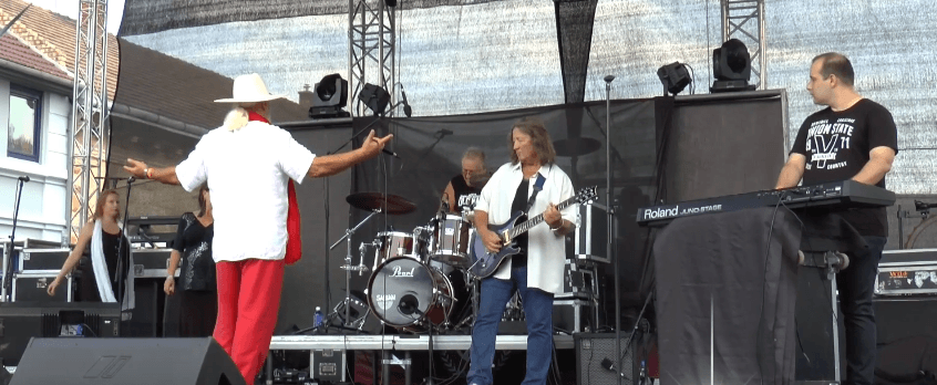 Az Apostol együttes a X. Országos Csokoládé Fesztiválon zenélt.