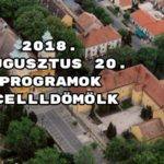 2018. augusztus 20. programok Cellldömölk