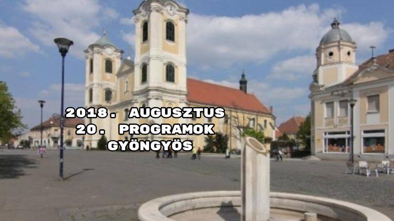 2018. augusztus 20. programok Sopron