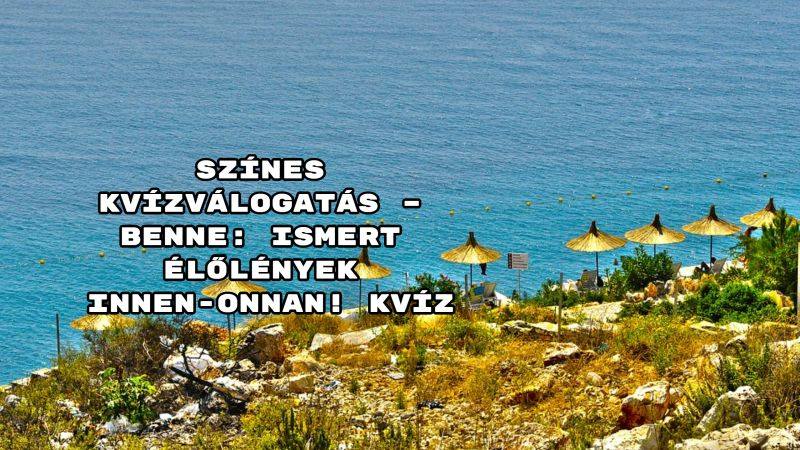 Jöhet egy színes kvízválogatás estére – benne: Ismert élőlények innen-onnan! kvíz