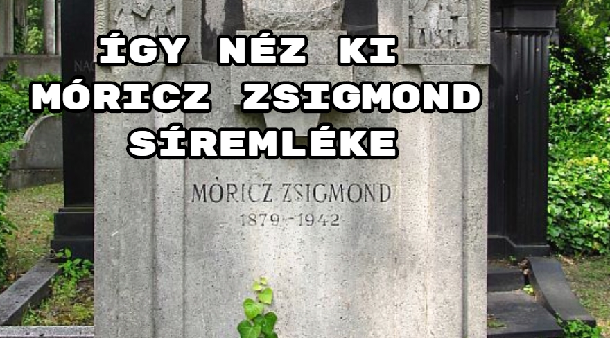Így néz ki Móricz Zsigmond síremléke