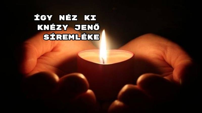 Így néz ki Knézy Jenő síremléke