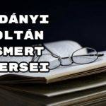 Nadányi Zoltán ismert versei