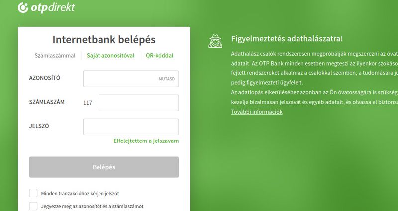 OTP internetbank hiba 2021 - ez lehet a megoldás